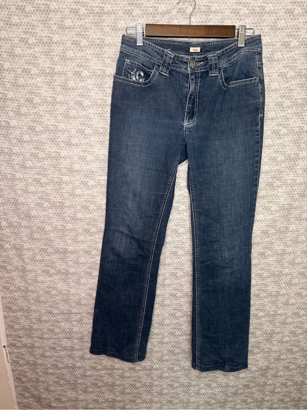 Reba Blue Women's Straight Jeans size 4